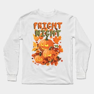 Fright Night Pumpkin Long Sleeve T-Shirt